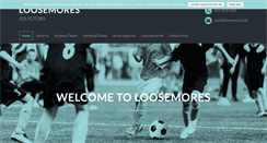 Desktop Screenshot of loosemores.co.uk